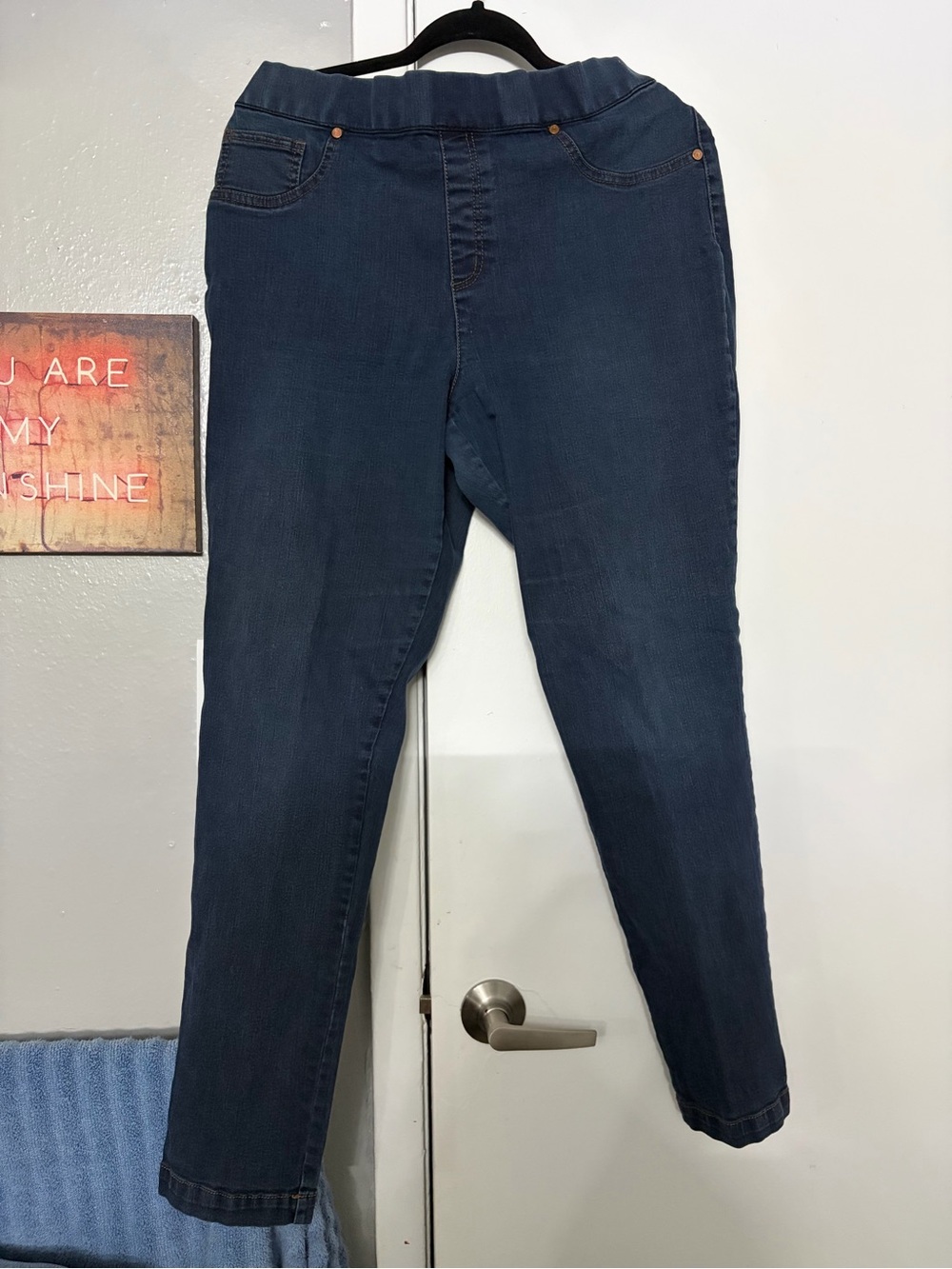 Faded Glory Dark Blue Stretch Jeggings
